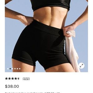 Free People Black Prajna Shorts, Size xs/s